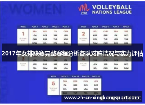 2017年女排联赛完整赛程分析各队对阵情况与实力评估