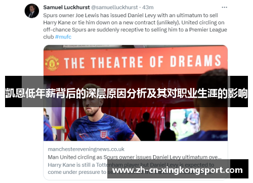 凯恩低年薪背后的深层原因分析及其对职业生涯的影响